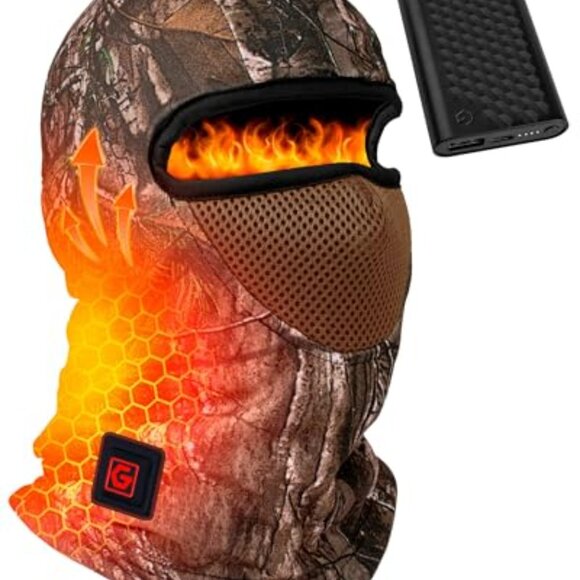 Graphene Heated Balaclava Unisex Winter Warm Ski Snowboard Motorcycle Gear main image 6